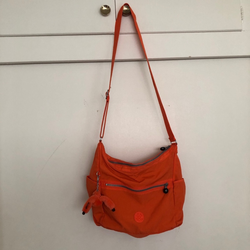 Kipling Bright Orange Crossbody Bag